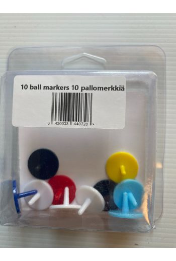 10 ball markers 