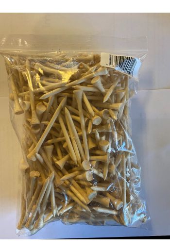 luonnollinen puun väri 83mm 250 pussi puu tiit 