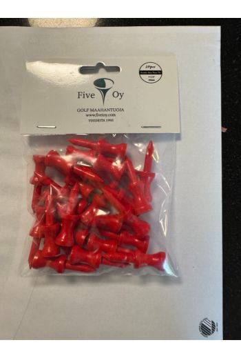 STEP DOWN TEE 38MM RED