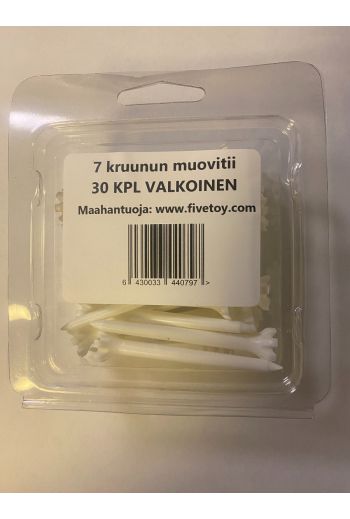 7 kruunu tee valkoinen